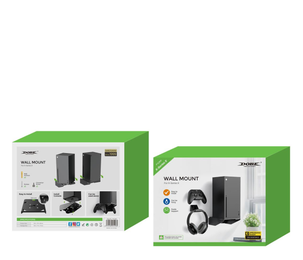 Dobe Uchwyt ścienny na konsolę Xbox Series X - 1294664 - zdjęcie 4